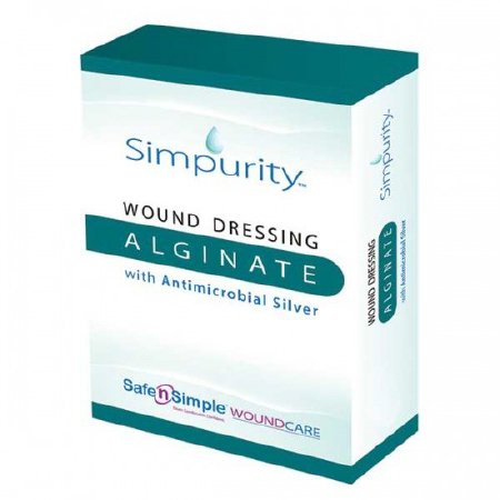 Picture of Silver Calcium Alginate Dressing Simpurity™ 2 X 2 Inch Square SterileSNS51702
