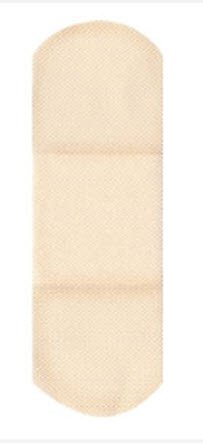 Picture of Adhesive Strip American® White Cross 1 X 3 Inch Fabric Rectangle Tan Sterile1790033