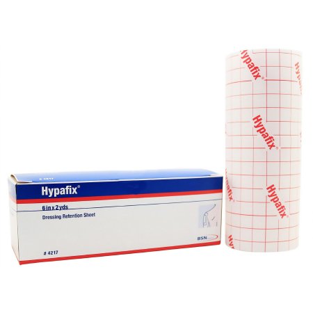 Picture of Dressing Retention Tape with Liner Hypafix® Nonwoven Polyester 6 Inch X 2 Yard White NonSterile4217