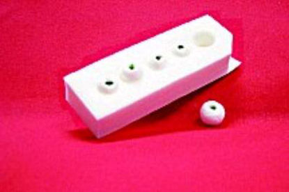 Picture of Surgical Cherry Dissector Sponge Auto-Count® X-Ray Detectable Cotton 3/8 Inch Diameter 5 Count Foam Count Holder Sterile31051010