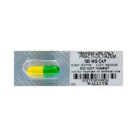 Picture of Clinical Training Medication Practi-Diltiazem™ Oral Med 180 mg per Dose Blister Pack Capsule603CR