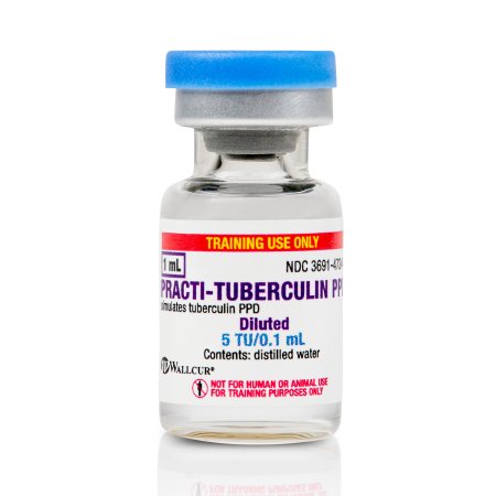 Picture of Clinical Training Medication Practi-Tuberculin PPD™ 1 mL Vial Distilled Water Liquid407TU