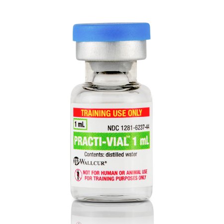 Picture of Clinical Training Medication Practi-1 mL Mini Vial™ 1 mL Vial Distilled Water Liquid418MV