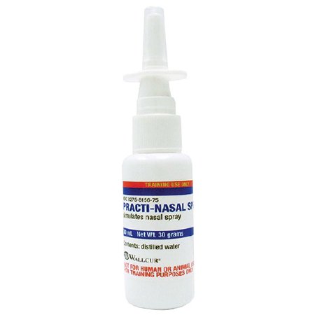 Picture of Clinical Training Medication Practi-Nasal Spray™ 30 mL Bottle Distilled Water Liquid1202NS
