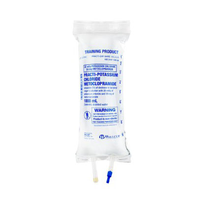 Picture of Clinical Training Medication Practi-IVBag Potassium Chloride & Metoclopramide 1000 mL I.V. Bag Distilled Water Liquid277PC
