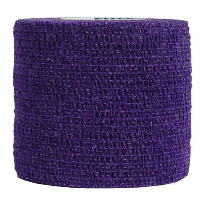 Picture of Cohesive Bandage Co-Flex®·Med 2 Inch X 5 Yard 16 lbs. Tensile Strength Self-adherent Closure Purple NonSterile7200PU