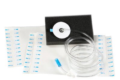 Picture of X-Large Black Foam Negative Pressure Wound Therapy Dressing Kit Cardinal Health™ 3 X 33 X 58.5 cm47-1703