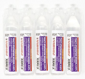 Picture of Clinical Training Medication Practi-Ipratropium Bromide™ 0.02% 2.5 mL Nebules Distilled Water Liquid1206PN