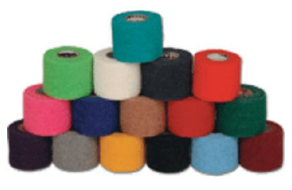 Picture of Cohesive Bandage PowerFlex® 4 Inch X 6 Yard 23 lbs. Tensile Strength Self-adherent Closure Neon Pink NonSterile3740NP