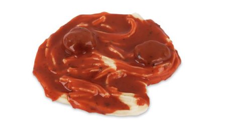 Picture of Spaghetti w/ 2 Meatballs and Sauce Food Replica Life/Form®W07387