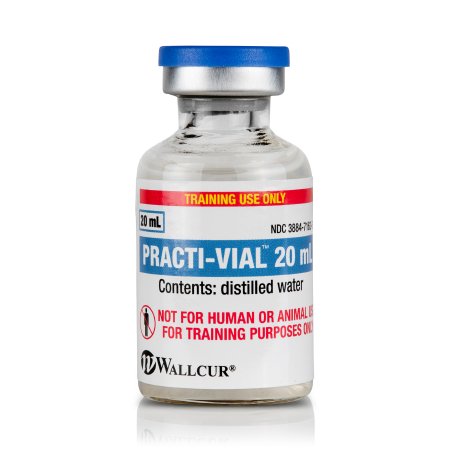 Picture of Clinical Training Medication Practi-20 mL Vial™ 20 mL Vial Distilled Water Liquid423PV
