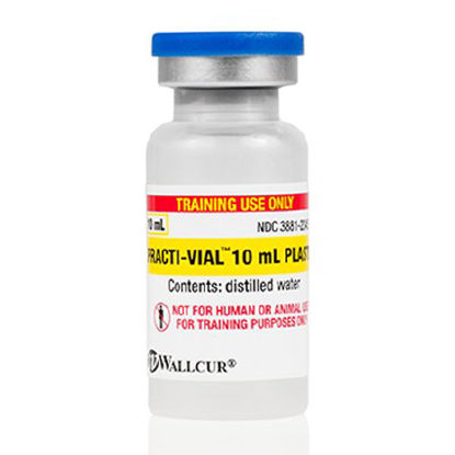 Picture of Clinical Training Medication Practi-Vial™ 10 mL Plastic 10 mL Vial Distilled Water Liquid498PV