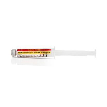 Picture of Clinical Training Medication Practi-Heparin Lock Flush™ 10 mL Syringe Distilled Water Liquid113HF