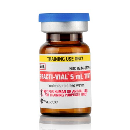 Picture of Clinical Training Medication Practi-5 mL Tint Vial™ 5 mL Vial Distilled Water Liquid421TV
