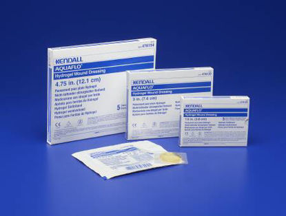 Picture of Hydrogel Dressing Kendall™ 4-3/4 Inch Diameter Circle NonSterile8884476154