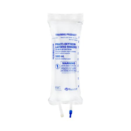 Picture of Clinical Training Medication Practi-Oxytocin Lactated Ringer's™ 1000 mL I.V. Bag Distilled Water Liquid272XR