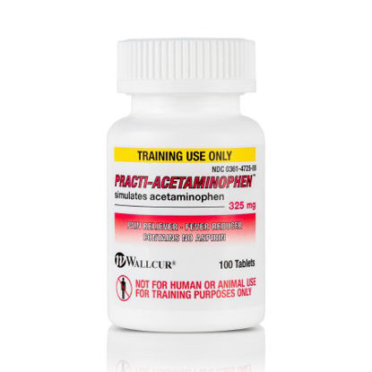 Picture of Clinical Training Medication Practi-Acetaminophen 325 mg™ Oral Med 325 mg per Tablet Bottle Tablet678AM
