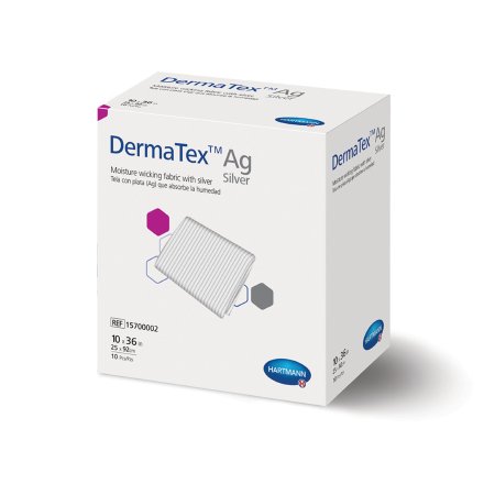 Picture of Silver Moisture Wicking Fabric DermaTex™ Ag 10 X 36 Inch Rectangle Sterile15700002