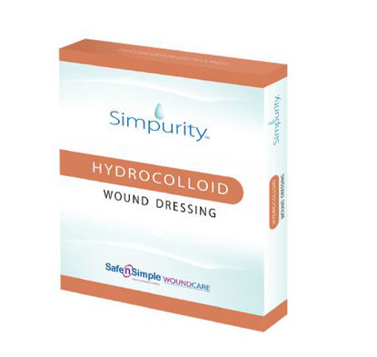 Picture of Hydrocolloid Dressing Simpurity™ 2 X 2 Inch Square SterileSNS55402