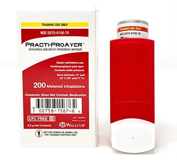 Picture of Clinical Training Medication Practi-ProAyer Inhaler™ Inhaler Aerosol Propellant Liquid669PA
