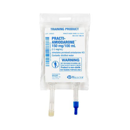 Picture of Clinical Training Medication Practi-Amiodarone™ 100 mL I.V. Bag Distilled Water Liquid288AD