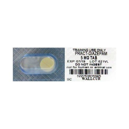 Picture of Clinical Training Medication Practi-Diazepam™ Oral Med 5 mg per Dose Blister Pack Tablet621VL