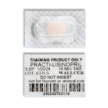 Picture of Clinical Training Medication Practi-Lisinopril™ 10 mg per Dose Blister Pack Scored Tablet637LS