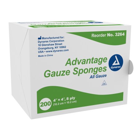 Picture of Gauze Sponge Advantage Gauze 8-Ply 4 X 4 Inch Square NonSterile3264