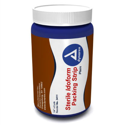 Picture of Wound Packing Strip Cotton Iodoform 1/4 Inch X 5 Yard Sterile3411