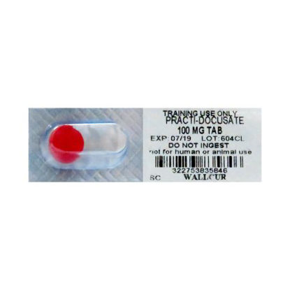Picture of Clinical Training Medication Practi-Docusate™ Oral Med 100 mg per Dose Blister Pack Tablet604CL