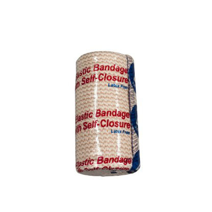 Picture of Elastic Bandage 4 Inch X 5 Yard Standard Compression Hook and Loop Closure Tan NonSterile3660