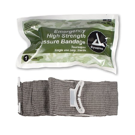 Picture of Trauma Pressure Dressing with Wrap 4 Inch Width Standard Compression Closure Bar Gray 4 X 7 Inch Pad Sterile3683