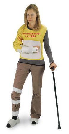 Picture of Simulation Suit Hemiplegia Gender Neutral Medium 5-1/2 lbs.SB45073