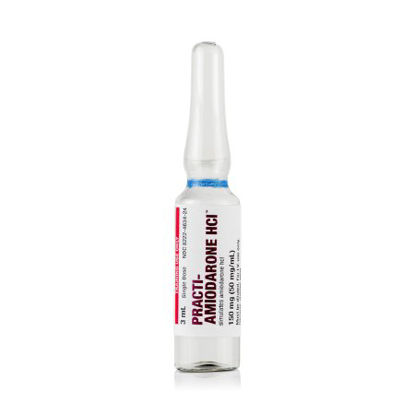 Picture of Clinical Training Medication Practi-Amiodarone HCl™ 3 mL Ampule Distilled Water Liquid428AD