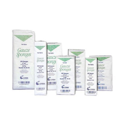 Picture of Gauze Sponge McKesson Brand Cotton 12-Ply 4 X 4 Inch Square NonSterile40-42