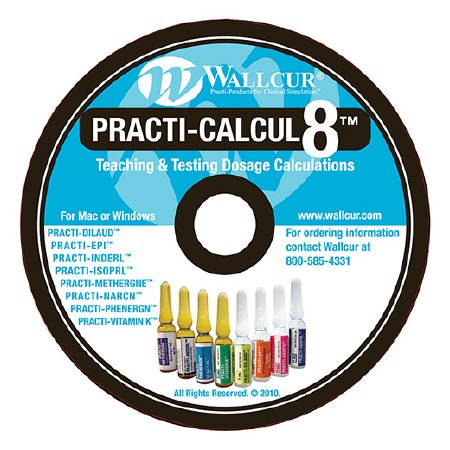 Picture of Instructional CD Wallcur® Practi-Calcul8™ Math ModuleCL81000