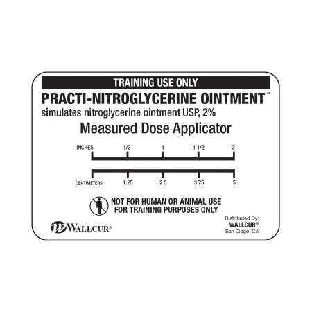 Picture of PRACTI-NITROGLYCERIN, OINT APPLICATION SHEETS (200/PK) D/S1200AS