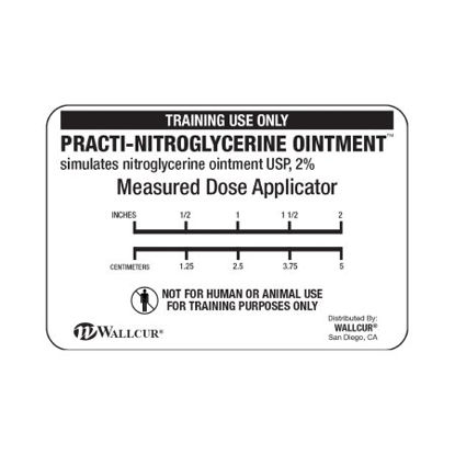 Picture of PRACTI-NITROGLYCERIN, OINT APPLICATION SHEETS (200/PK) D/S1200AS