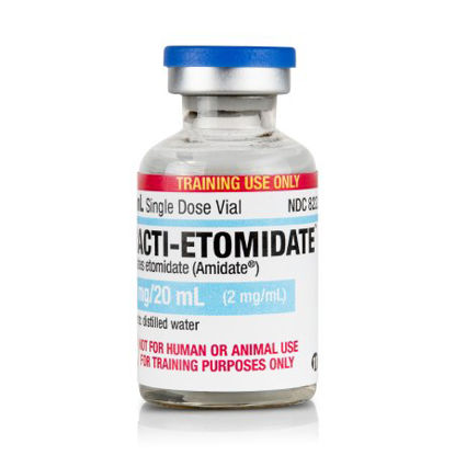 Picture of Clinical Training Medication Practi-Etomidate™ 20 mL Vial Distilled Water Liquid434AM