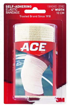 Picture of Elastic Bandage 3M™ ACE™ 4 Inch Width Standard Compression Self-adherent Closure Tan NonSterile207462