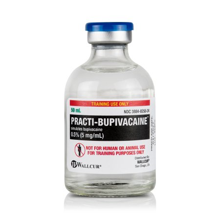 Picture of Clinical Training Medication Practi-Bupivacaine™ 50 mL Vial Distilled Water Liquid468PV