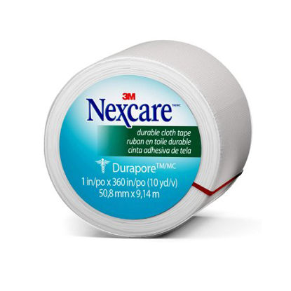 Picture of Medical Tape Nexcare™ Durapore™ Breathable Cloth 1 Inch X 10 Yard White NonSterile538-P1