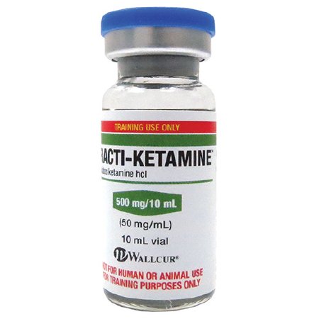 Picture of Clinical Training Medication Practi-Ketamine™ 10 mL Vial Distilled Water Liquid465KM