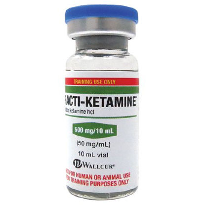 Picture of Clinical Training Medication Practi-Ketamine™ 10 mL Vial Distilled Water Liquid465KM