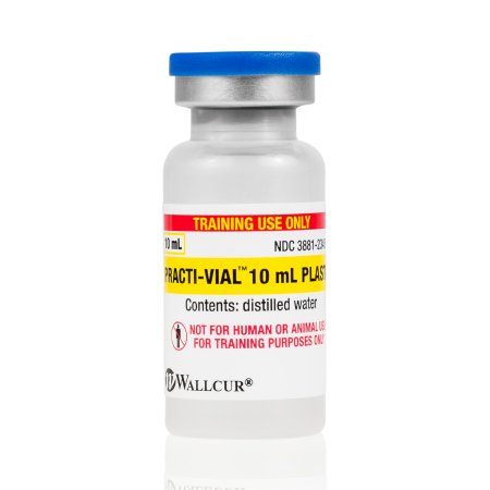 Picture of PRACTI-VIAL, PLAS W/DISTILLED WATER 10ML (30/BX) D/S498PV