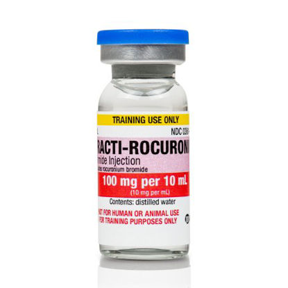 Picture of Clinical Training Medication Practi-Rocuronium Bromide™ Vial Unsterile Fructose White Powder492RB