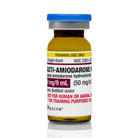 Picture of Clinical Training Medication Practi-Amiodarone HCL™ 10 mL Tint Vial Distilled Water Liquid486AM