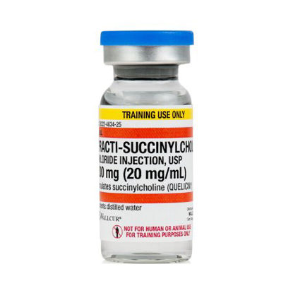 Picture of Clinical Training Medication Practi-Succinylcholine™ 10 mL Vial Distilled Water Liquid437SC