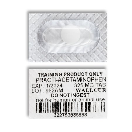 Picture of Clinical Training Medication Practi-Acetaminophen™ 325 mg per Tablet Blister Pack Scored Tablet682AM