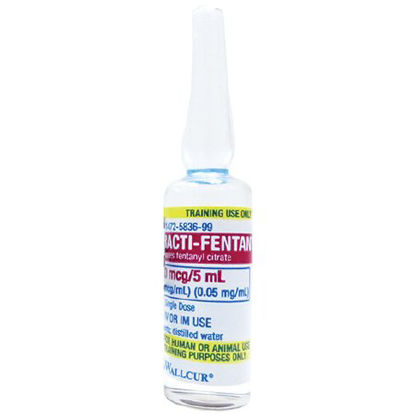 Picture of Clinical Training Medication Practi-Fentanyl™ 5 mL Ampule Distilled Water Liquid477FN